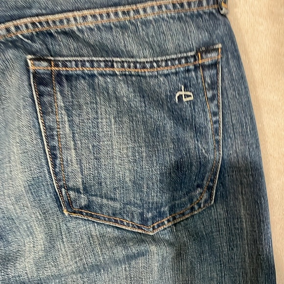 Men's rag & bone slim straight 15x jeans in size 38 - Picture 12 of 14